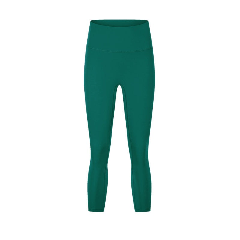 Spring/summer new arrivals: seamless, barely-there yoga capris - high-waisted, butt-lifting, slimming workout leggings for women (dl065)