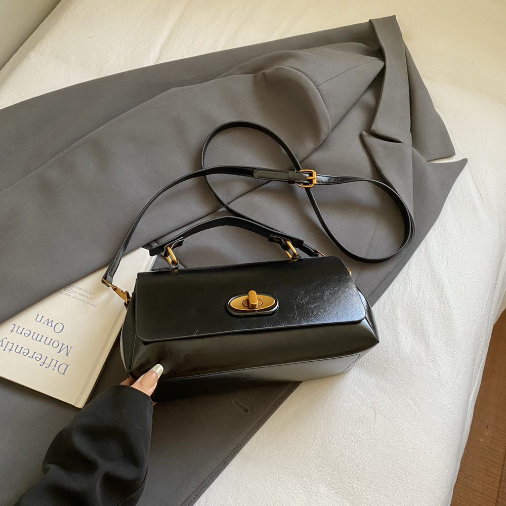 High-quality korean style small square bag - new 2025 autumn/winter fashionable minimalist handbag, versatile commuter shoulder & crossbody bag