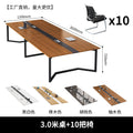 3.0m table+10 chairs