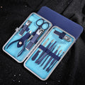 New nail clipper set - premium stainless steel manicure kit - 18-piece nail care tool set - customizable