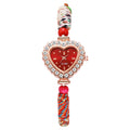 New arrivalaccessible luxury ethnic style heart-shaped quartz watch pull-out braided strap women's bracelet watch women's watch wholesale