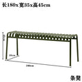 Bench: 180x35x45cm