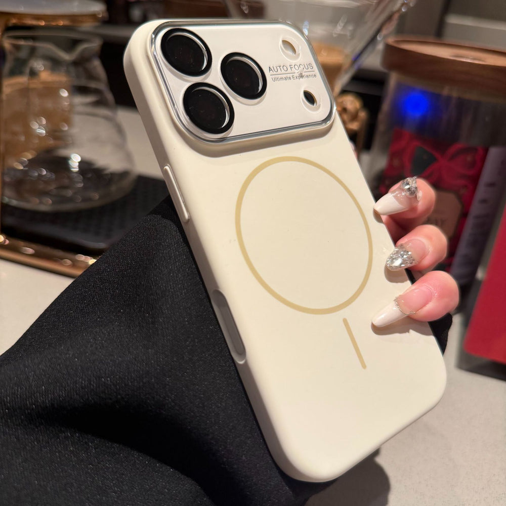 Instantly transform your phone with this ultra-thin, liquid silicone magnetic case featuring 17 large viewing windows. compatible with iphone 16 and iphone 15, offering superior protection