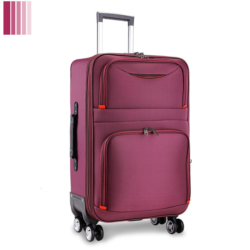 Oxford cloth suitcase women's 20 trolley case men's suitcase universal wheel 26 password suitcase 24