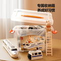 Children's magnetic building blocks high-speed train model toy - educational puzzle set for boys - magnetic early education toy