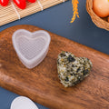 Multi-layer rice ball mold heart shape diy military ship sushi mold baking tool multi-layer sushi supplementary food bento tool