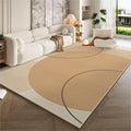 Cream style living room carpet accessible luxuryclassy sofa coffee table blanket for home non-slip carpet foot pad bedroom bedside blanket