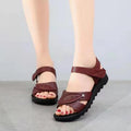 Summer hot sale: women's beach sandals, mom's sandals, waterproof soft-soled clogs, comfortable casual shoes for middle-aged and elderly women