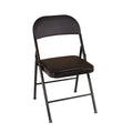 Folding chair - perfect for dorms, student rooms, study, home dining, simple portable stool, backrest computer desk chair
