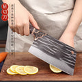 Forged for home kitchen knife chopping knife chef's special slicing knife kitchen longquan knife 20 yuan jianghu mode