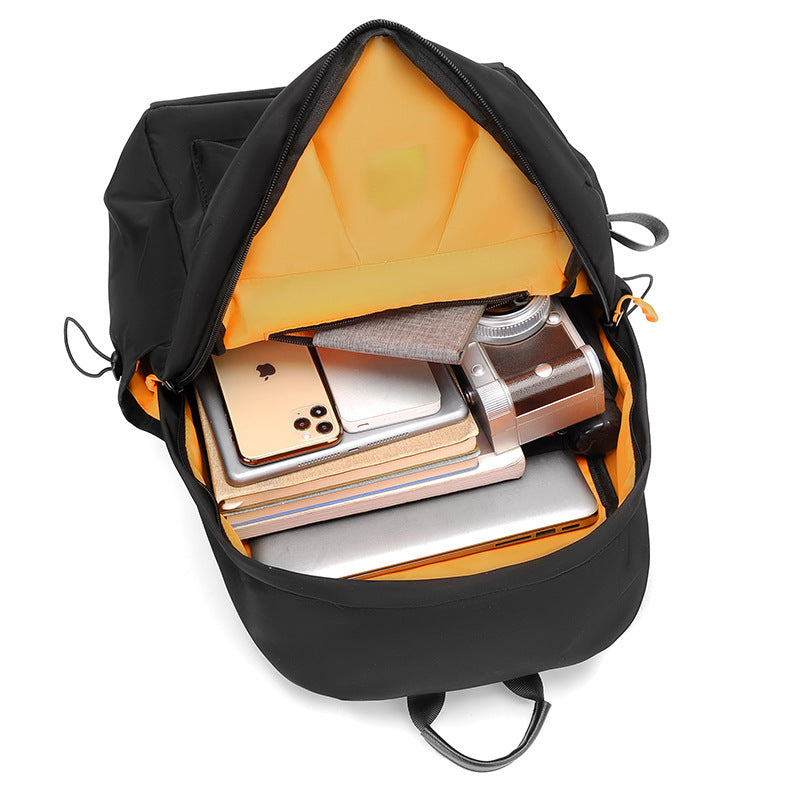 Customized, Cross-Border Business Casual Men's Computer Backpack College Student School Bag Commuter Travel Backpack