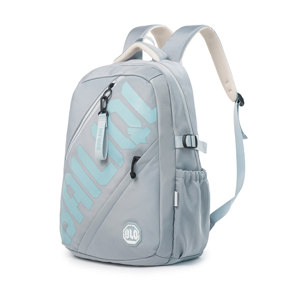 Trendy and cool backpack for college students, stylish casual backpack with letter design, large capacity, suitable for elementary, middle, and high school students, unisex