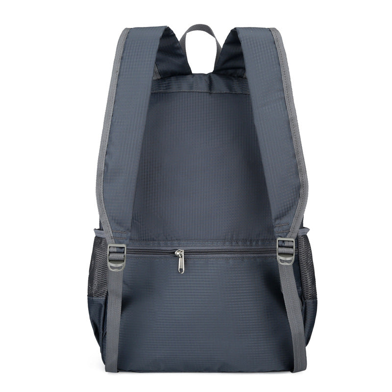 Outdoor sports and leisure mountaineering backpack Large capacity cycling folding storage bag Stylish and lightweight multi-functional backpack