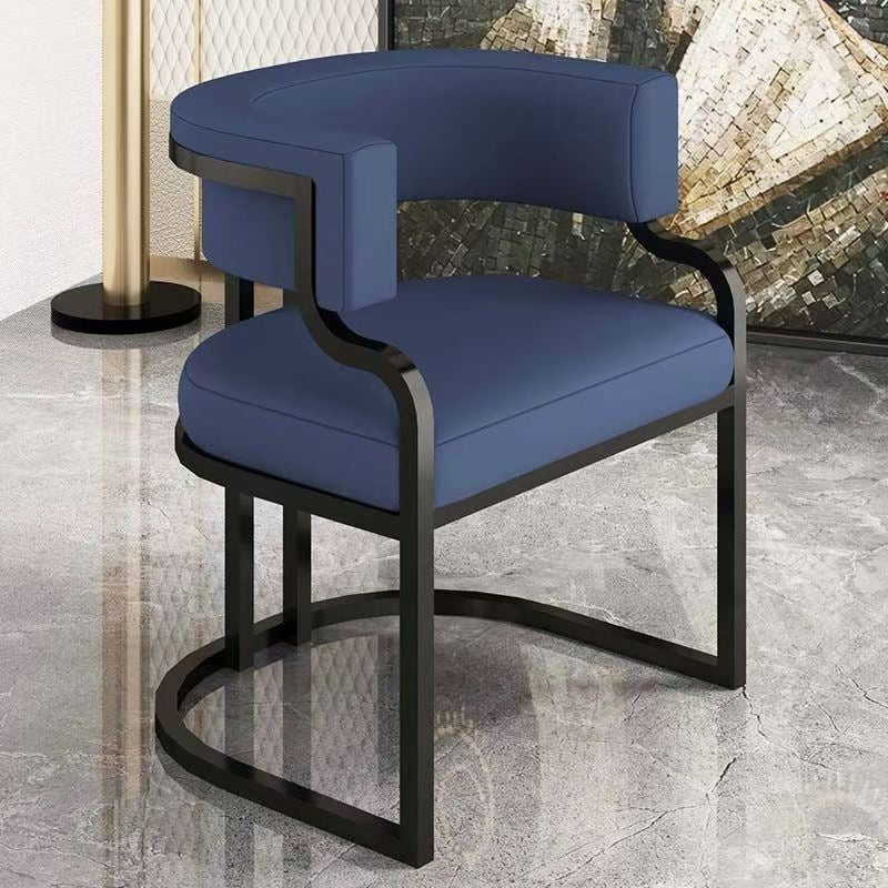 Light luxury single sofa chair casual stool small apartment makeup chair small apartment back chair manicure chair reception chair