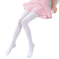 Factory direct: winter kids' fleece-lined, extra-thick 800d ballet white tights - professional dance tights for children
