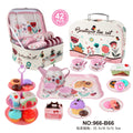 children's simulation tea set, food, dessert, cake, coffee, tea break, afternoon tea, girl's play house gift