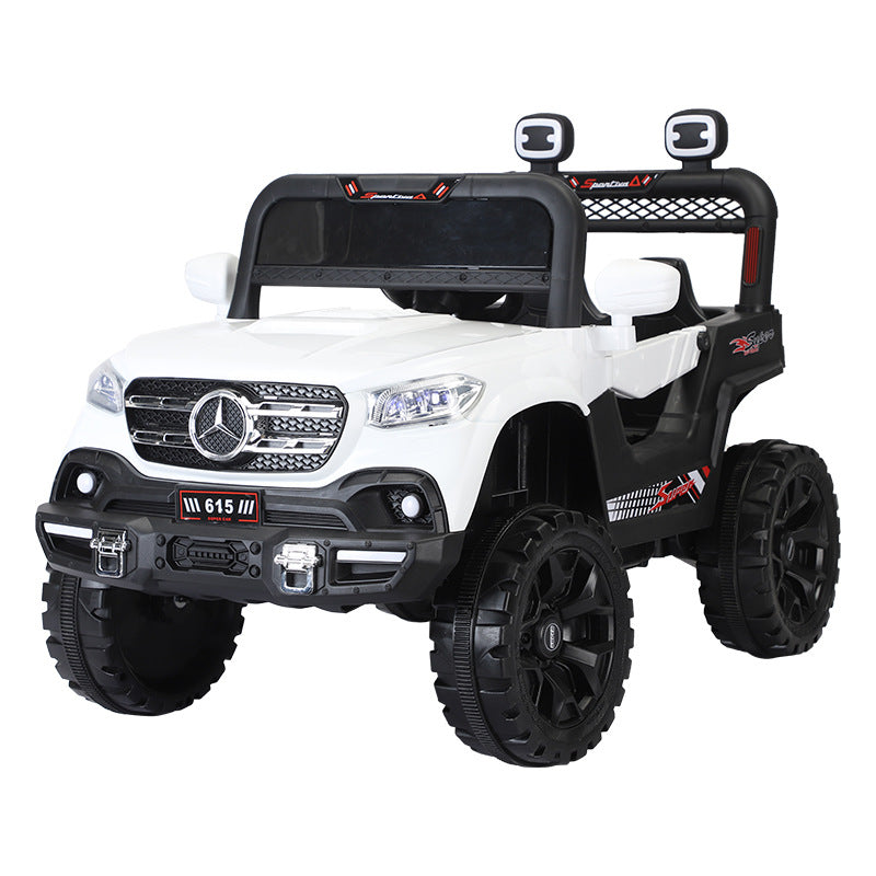 New children's electric car four-wheeled baby 1-5 years old can sit double drive cartoon car boys and girls with remote control