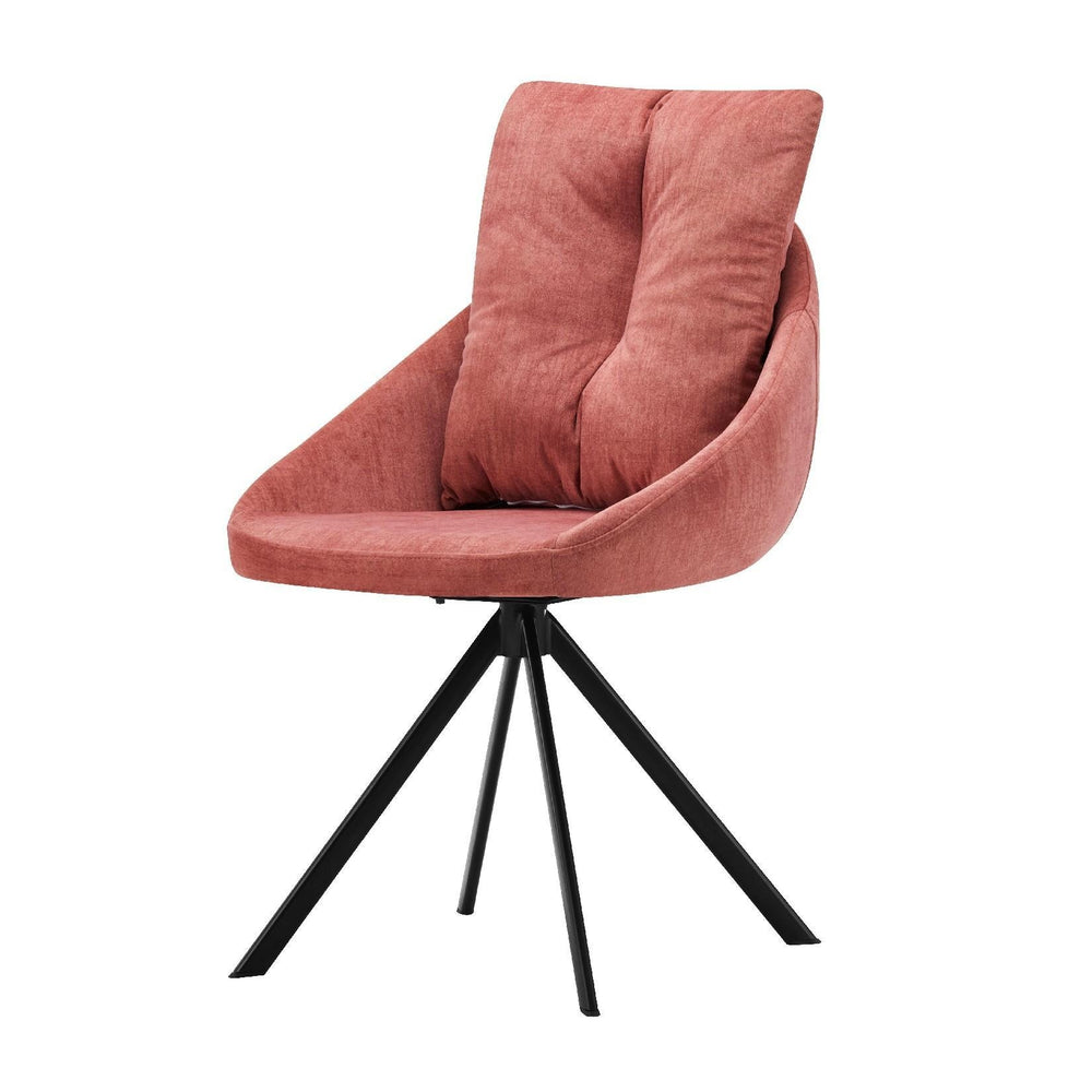 Customizable swivel dining chair -  style, premium solid wood backrest, suitable for home, restaurant, and hotel use