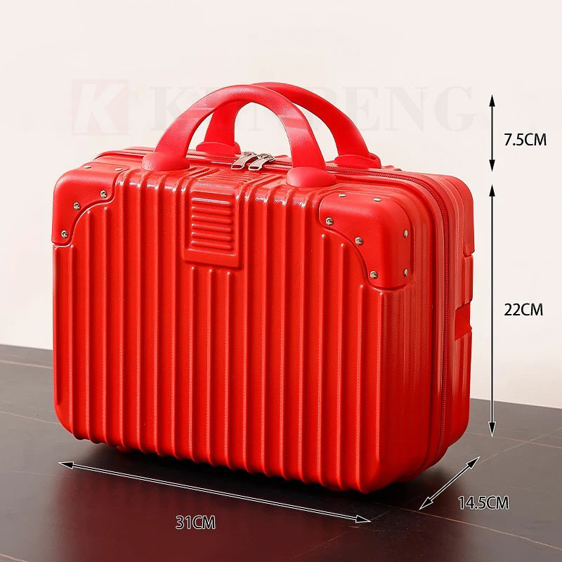 Household luggage storage box, special cosmetic case for makeup artist, storage area, portable going out large-capacity cosmetic bag
