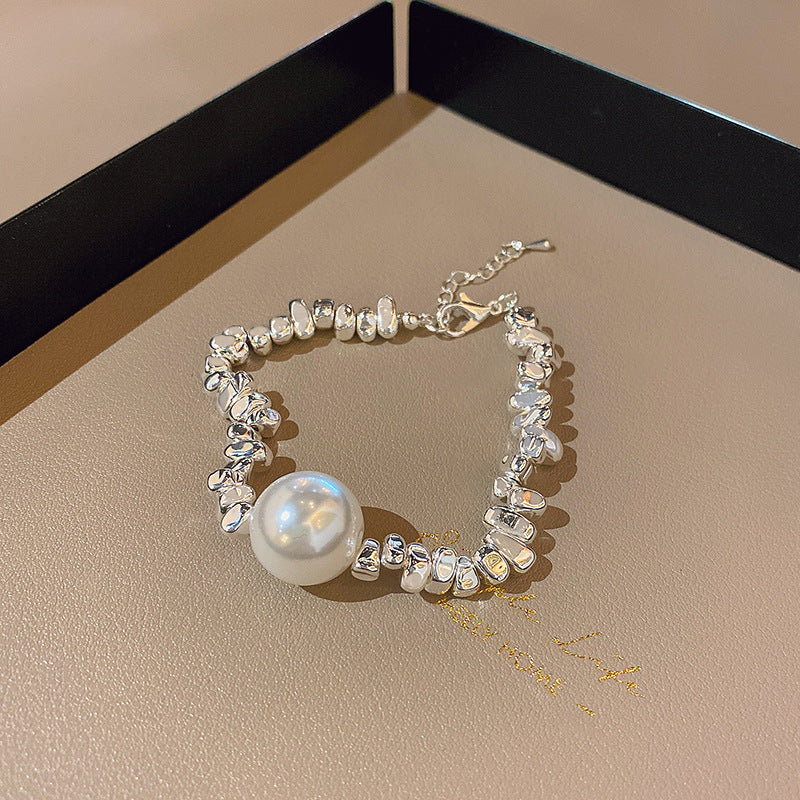 Korean ins trendy pearl bracelet female design nicheeasiest for matchelegant bracelet couple bracelet jewelry wholesale
