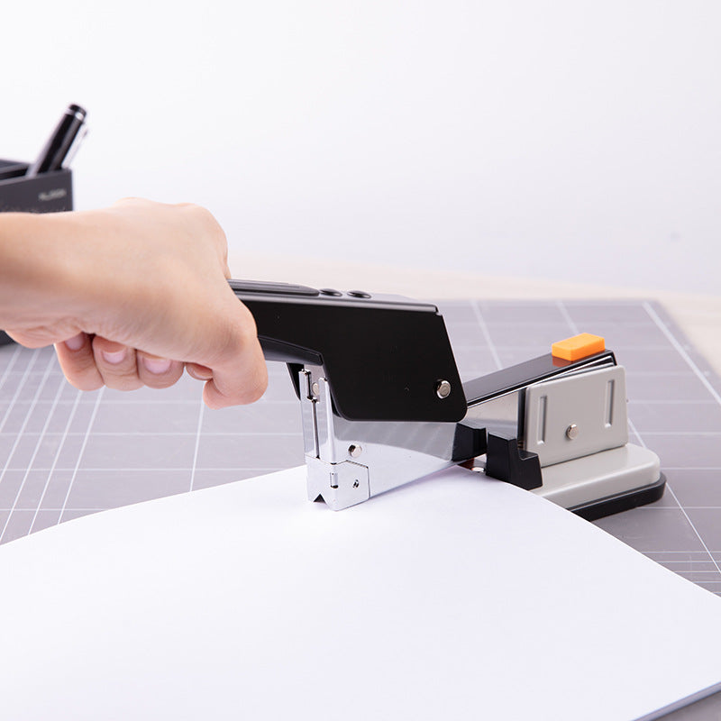Deli 0392 Heavy-duty labor-saving stapler Financial office large thickened stapler stapler binding 60 pages
