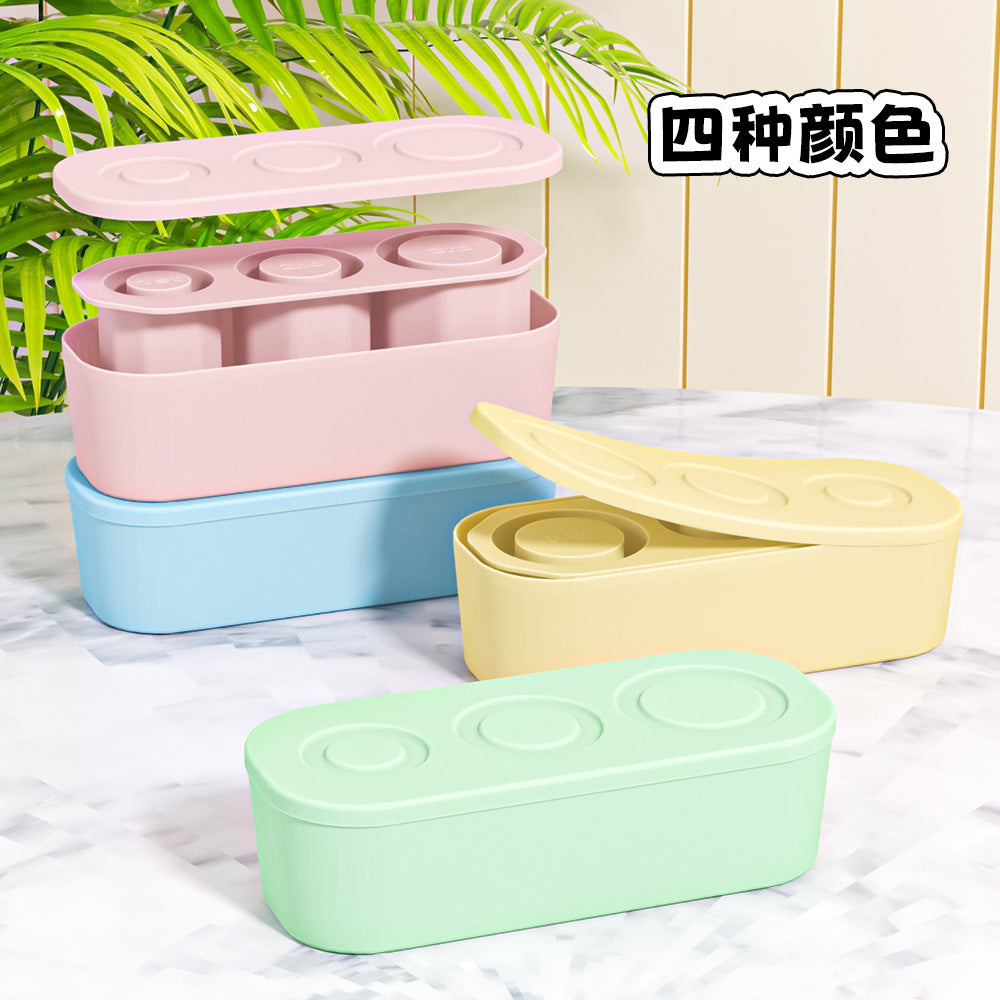 Cross-border Stanley ice grid Stanley water cup special silicone ice grid ice cube mold with box easy demoulding