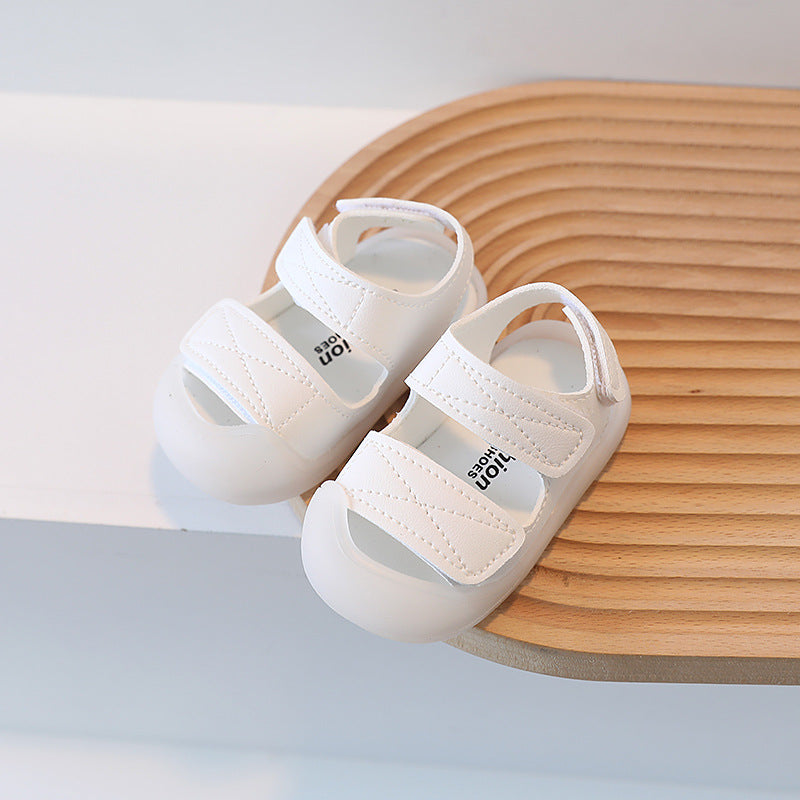 Baby sandals: new summer  collection - soft-soled prewalker shoes for infants, breathable and non-slip, korean style trendy footwear for boys and girls