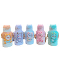 Cute kids thermos cup 316 stainless steel food grade student straw cup big belly water cup outdoor water kettle gift