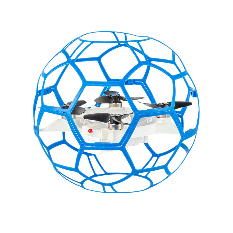 Football drone brushless aircraft youth education competition training spherical remote control aircraft children's competition