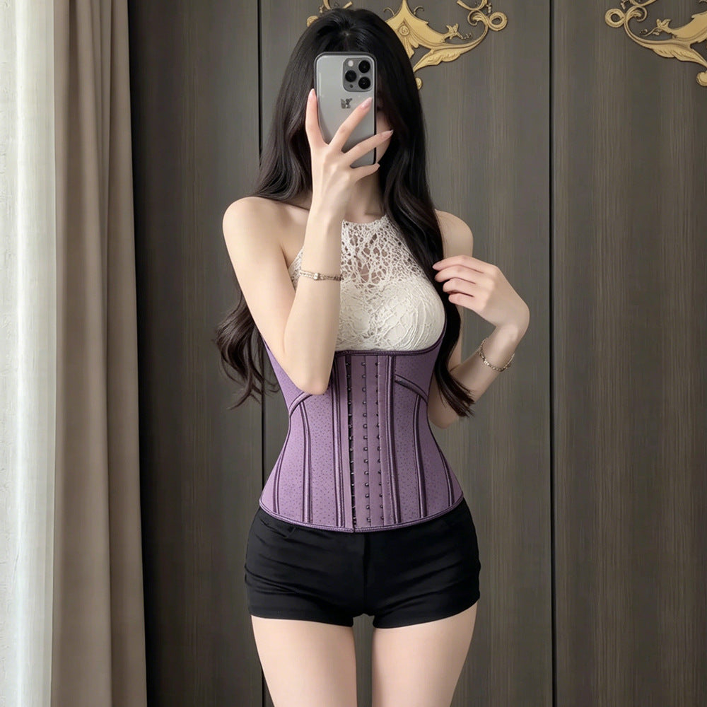 Influencer-approved [2nd generation] rebound latex waist trainer - slimming, tummy control, and posture corrector for sports and everyday wear