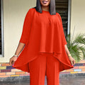 C8615   new summer foreign trade women's fashionable elegant loose plus size irregular african top