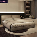 Italian normcore elephant ear bed casual creative large bed master bedroom double bed double storage wedding bed genuine leather bed