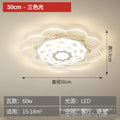 Modern minimalist wavy lotus ceiling light - gold trim, irregular cloud design - perfect for living rooms, master & guest bedrooms