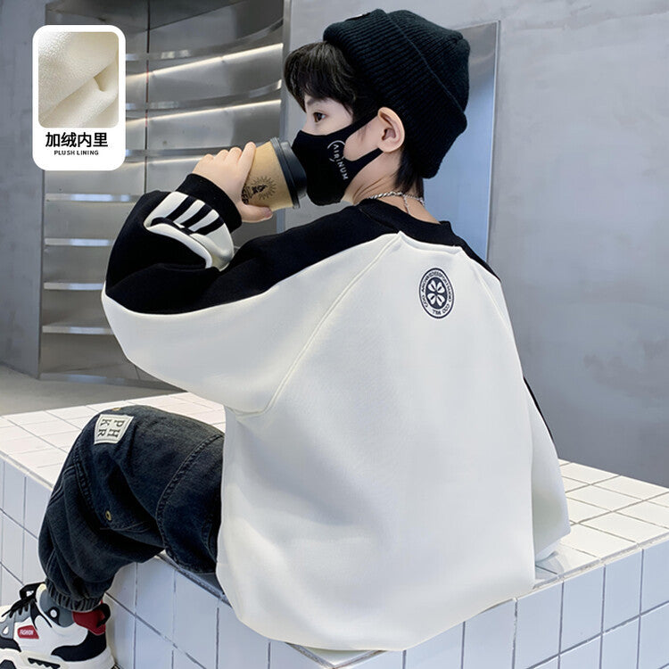 Boys' hoodies & sweatshirts - new autumn/winter  collection: stylish and cool designs for older kids and teens. winter collection featuring trendy, sporty, and fleece-lined styles