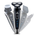 Four-in-one electric shaver, smart anti-pinch, full body washable digital display razor, multi-functional set wholesale