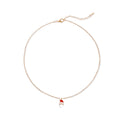 Christmas necklace wholesale european and american cross-border accessories for women, versatile atmosphere, niche design, high-end sweater clavicle chain