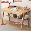 Solid wood nordic desk bedroom writing student home study table minimalist simple desktop computer desk computer desk chair