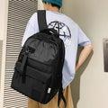 Backpack export model casual lightweight middle school student college student school bag large capacity casual travel breathable lightweight