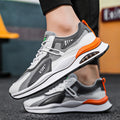 Spring men's shoes: breathable mesh, new 2025 styles, athletic running, casual, height increasing, summer dad shoes, trendy footwear