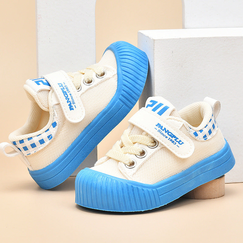 Toddler shoes for boys, spring and autumn, 0-1-2 years old, soft sole breathable infant and toddler shoes for girls