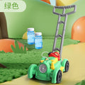 kids push tractor bubble machine fully automatic lighting outdoor garden cartoon boy bubble machine toy