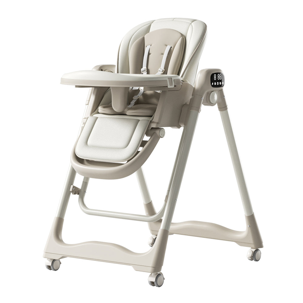 Baby high chair - multifunctional, adjustable height, reclining, portable dining chair for infants and toddlers