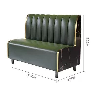 Industrial style bar table and chairs restaurant ktv box booth sofa modern restaurant cafe bar table and chairs combination