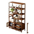 New chinoiserie bogu rack tea rack storage rack tea set rack tea display cabinet non-solid wood tea room ornaments duobao pavilion