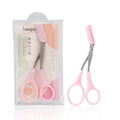 Ready-to-ship wholesale eyebrow trimming scissors for beginners, beauty and makeup tools, eyebrow shears, small scissors, new style eyebrow trimming scissors with comb