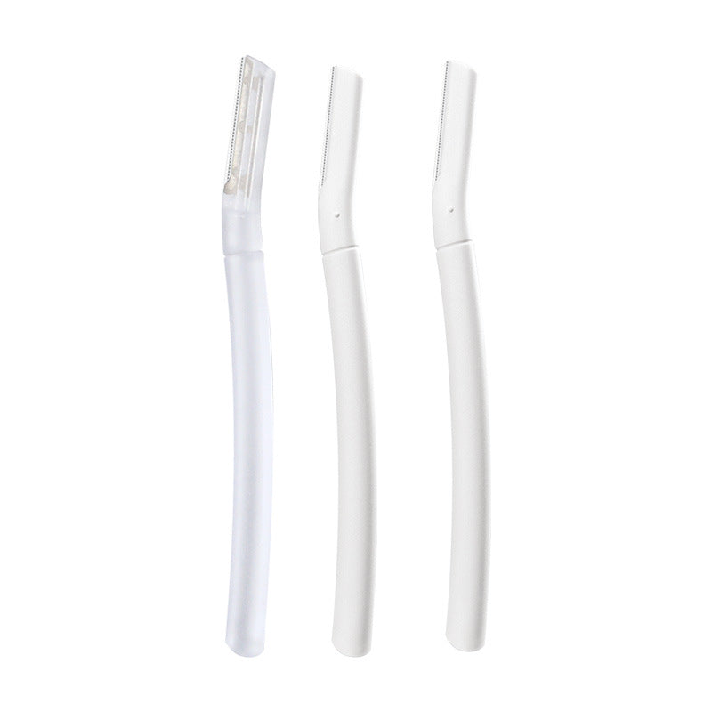 Classic safety eyebrow razor for women, stainless steel blades, eyebrow shaping tool, beauty makeup tool, factory wholesale