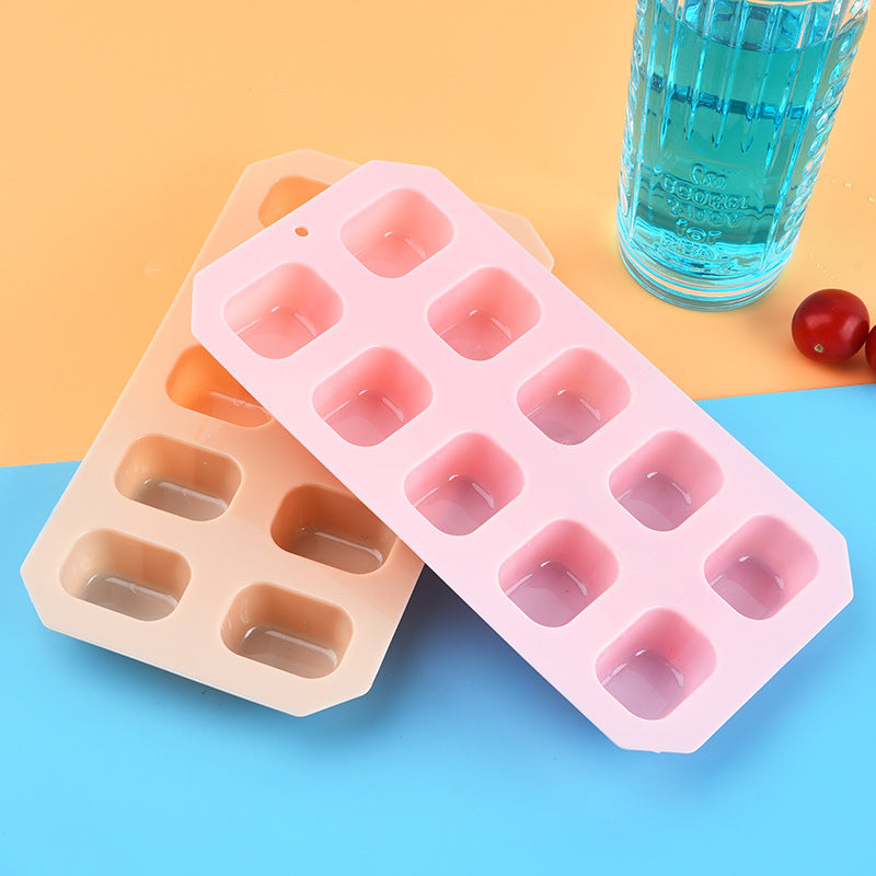 Creative kitchen tools PP plastic ice grid ice box DIY homemade ice cube mold ice grid whiskey ice cube box