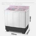 Copper motor | royalstar 15kg semi-automatic pulsator washing machine, double tub, double cylinder, large capacity 12/10kg for home use