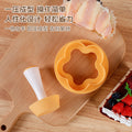 hot-selling creative cake cup press mold - household cookie cutter, donut, rice ball mold, diy baking tool