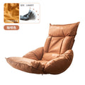 Japanese-style tech fabric lazy sofa - japanese-inspired reclining lounger for balcony, bay window, foldable, casual reading